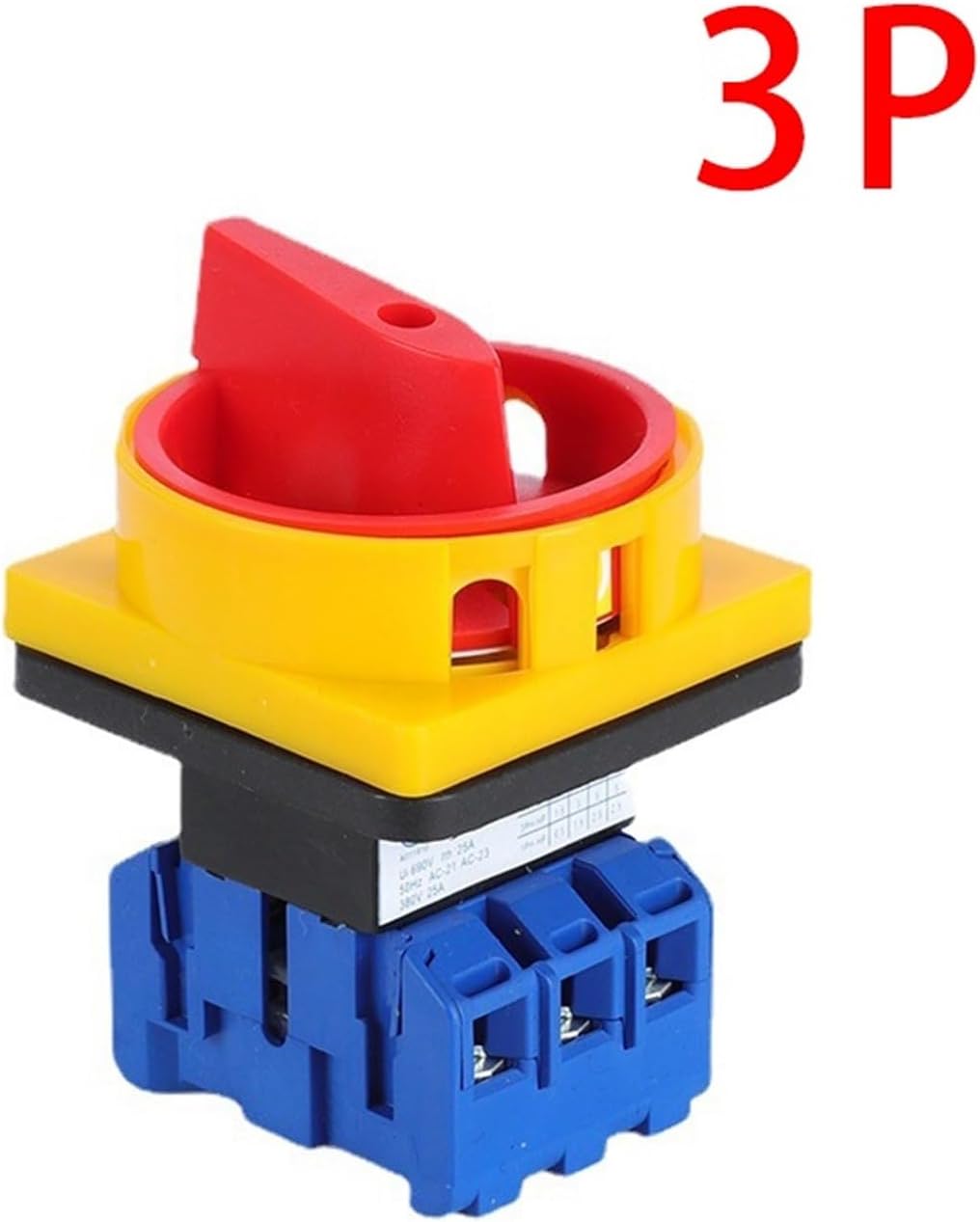 YMD11 3P 690V 25/32/40/63/80/100A Isolator Switch Padlock Disconnect Selector with ON-Off Panel Power Control Replace LW30(4P,100A)