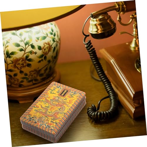 Pokerkarten Goldfolie Tragbares Partykartenspiel Für Zuhause Bar Brettspiel – Bild 6