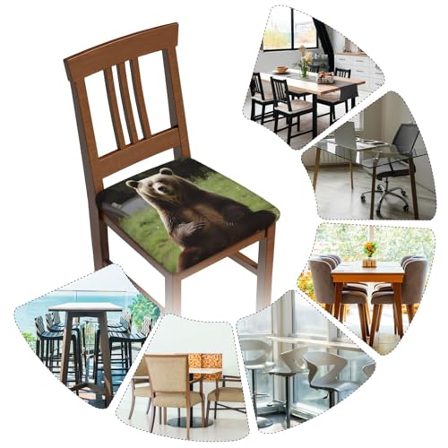 Housse de chaise amovible douce pour changer de décoration facilement - 7