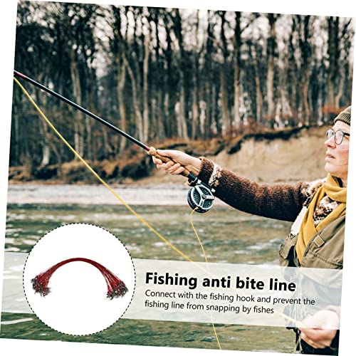BESPORTBLE 100PCS high strength fishing wire leaders miniatura 7