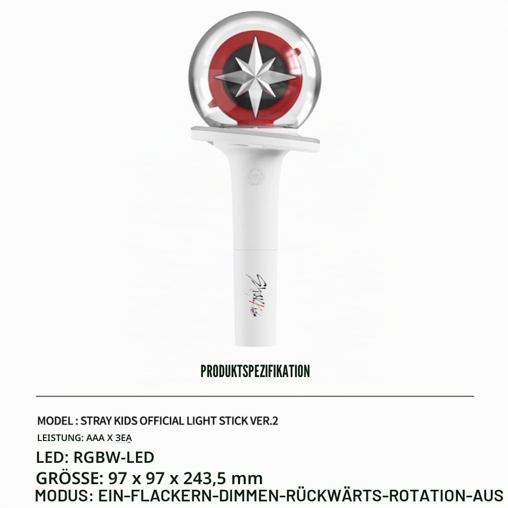 Stray Kids Official Lightstick Ver 2 Kpop Merch