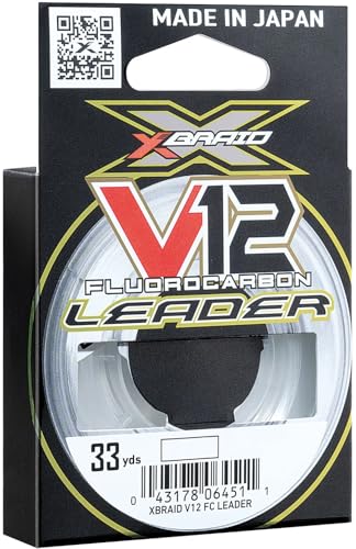 Xbraid V12 Fluorocarbon Leader 33Y 2LB miniatura 1