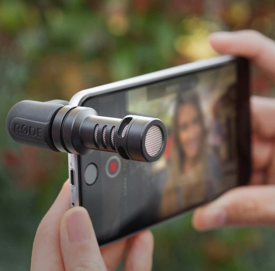 Rode VideoMic ME - Microfono direzionale per iOS e smartphone + custodia Keepdrum