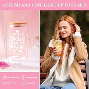 Sistersbirthdaygiftsforwomenteengirlbestfriendbirthdaygiftsuniquefriendshipgiftsforbestiebfffriendsfemalesoulsisterbirthdaychristmasgiftsistersgiftspink Urban Country Home Decor Sisters birthday gifts for women teen girl best friend birthday gifts unique friendship gifts for bestie bff friends female soul sister birthday christmas gift sisters gifts pink urban country home decor