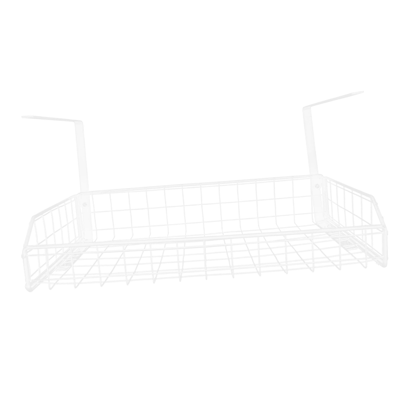 TOYANDONA Organisateur de Câbles sous Bureau Blanc Résistant Support de Rangement Compact et Léger pour Câbles et Chargeurs Installation Facile sans Perçage pour Bureau et Maison