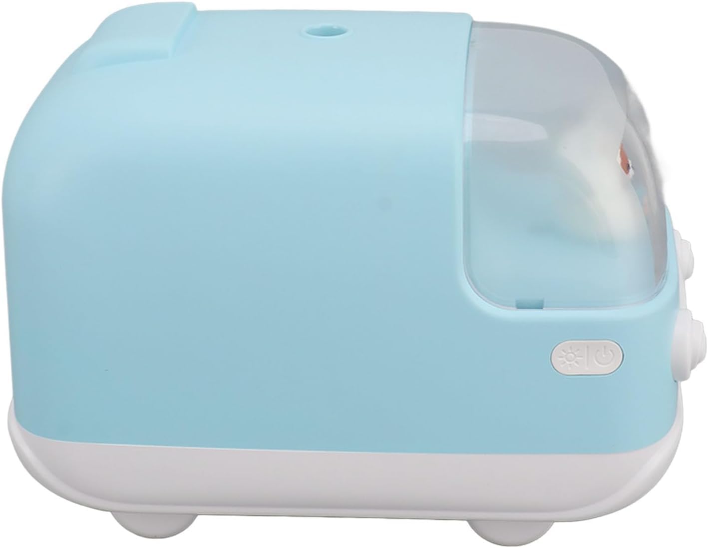 per Uso Domestico Piccolo umidificatore Carino, Piccolo umidificatore Portatile a Nano atomizzazione Ricaricabile da 350 ml for Ufficio(Blue)