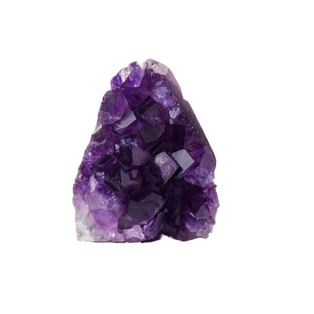 Racimo de Amatista de Cuarzo Natural, geoda de Cristal púrpura Irregular, Piedra Preciosa, pequeño Adorno, Regalos, 1 ud. Inicio Colecciones(Size:70-100g)