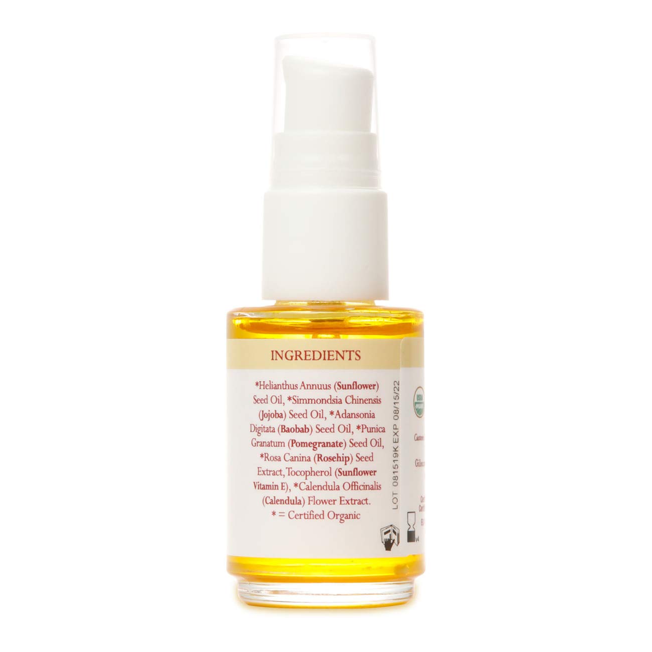 Badger - Face Oil, Unscented, Certified Organic, Unscented Face Oil, Organic Face Oil, Moisturizing Facial Oil, Natural Face Oil, 1 oz Glass Bottle : Beauty & Personal Care
