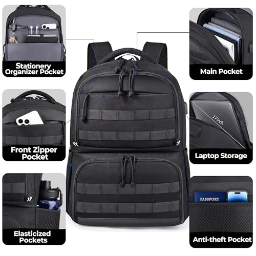 HILOMON 2-in-1 Laptop Lunch Backpack