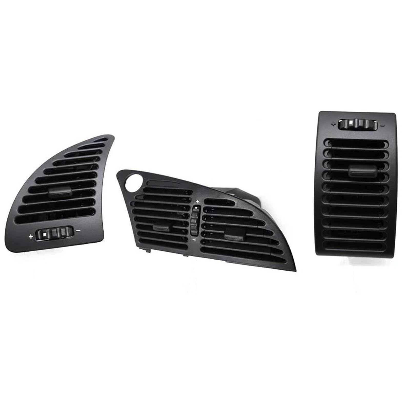 Grille d'aération Citroën C-Elysée Xsara - Pack de 3 buses de ventilation de tableau de bord - 4