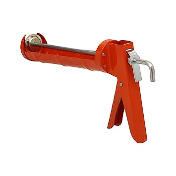 LOVELY Chetak 9 inches Silicon Gun Steel Silicon Sealant Caulking Gun - Pack of 1