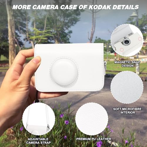 Funda para Cámara Kodak EKTAR H35 H35N, Blanca miniatura 3