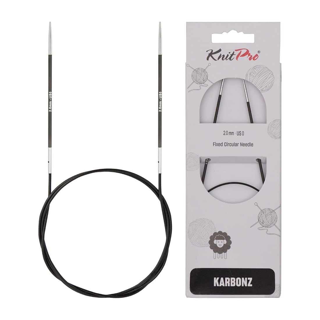 KnitPro - Ferro da Maglia, Diametro 3,0 mm, Lunghezza 20 cm, in