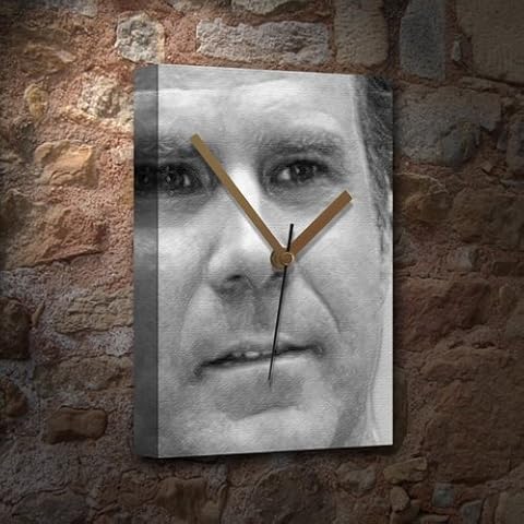 WILL FERRELL - Canvas Clock (A4 - Signed by the Artist) #js001 Cover