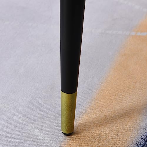 HOMCOM Table Basse Table d'appoint Ovale multifonctionnelle dim. 100 x 60 x 42 cm Aspect Teck foncé – Image 7