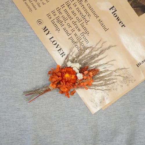 Mini ramo de flores secas Boho estilo D miniatura 6