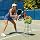 Tennis Ball Hopper, Portable Pickleball Ball Holder with Locking Legs, Holds 75 Tennis Balls or 50 Pickleballs, Sturdy Steel for Tennis Training and Teaching - 5