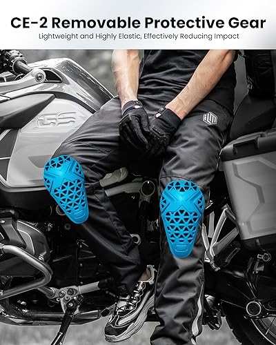 Ilm ILUS-FA-PF1-XL-30L Detachable Winter Motorcycle Riding Pants Men Ce 2 Armored thumb #2