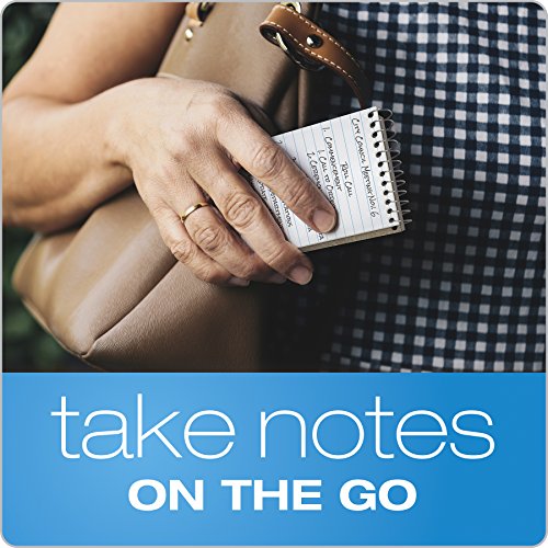 Tops Second Nature Notebook, 3 X 5 Inch, Narrow Ruled, Recycled, 50 Sheets, Assorted (74135) #TOP5