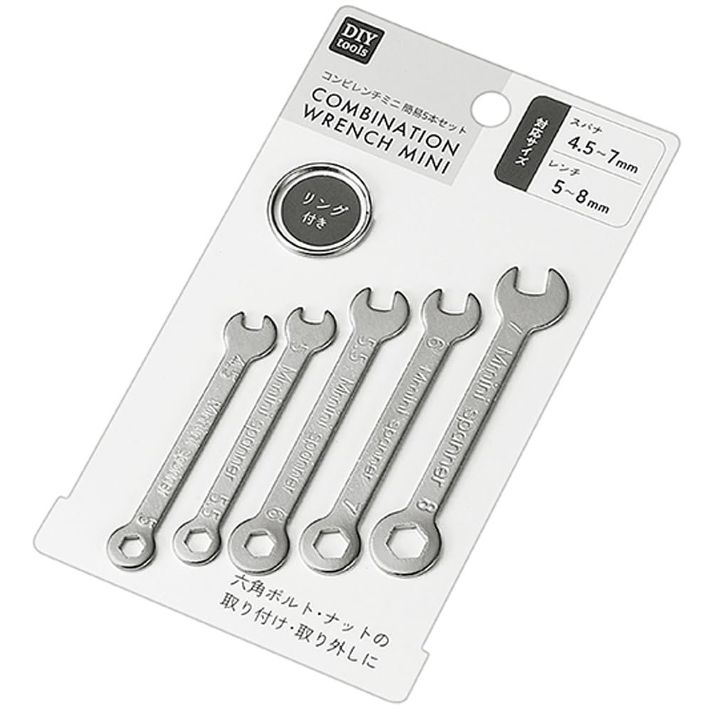 Amazon.co.jp: エコー金属 コンビレンチミニ 簡易5本セット 0562-707