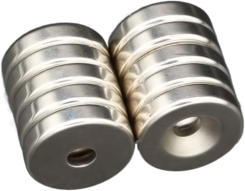 2/5/10/15Pcs 20x5-5 Neodymium 20mm x 5mm Hole 5mm NdFeB Round Super Permanent Magnetic imanes Disc magnet(10Pcs)
