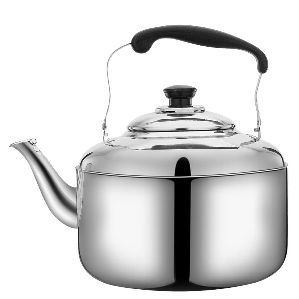 Amazon｜大容量の304ステンレス鋼のやかん (Size : 5L)｜やかん