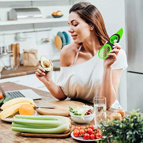 Avocado Cutter 3 in 1 avocado slicer Avocado Peeler Fruit Peeler Kitchen tools avocado cutter avocados slicer mango slicer guacamole avocado tool
