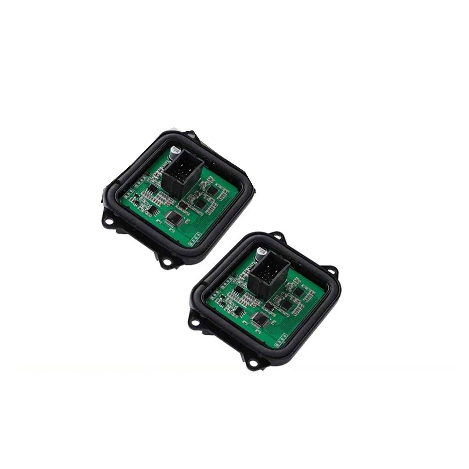 Unidad de controlador de módulo de giro Módulo de control AFS para faros delanteros adaptativos coche (2 unidades, 63117182396) para BMW E90 (2007-2012)