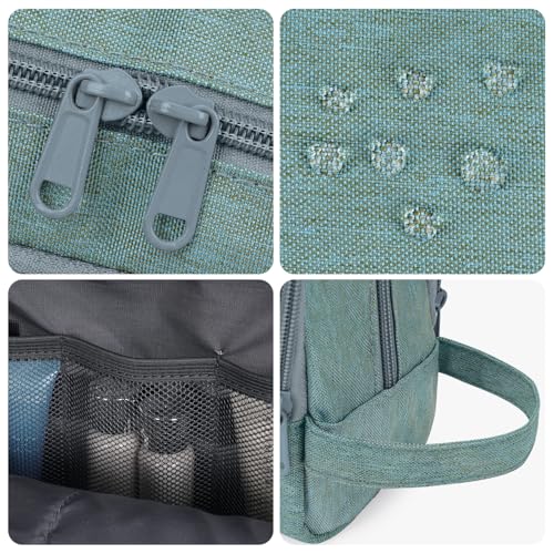 Image of WANDF Travel Toiletry Bag for Men, Small Dopp Kit for Toiletries