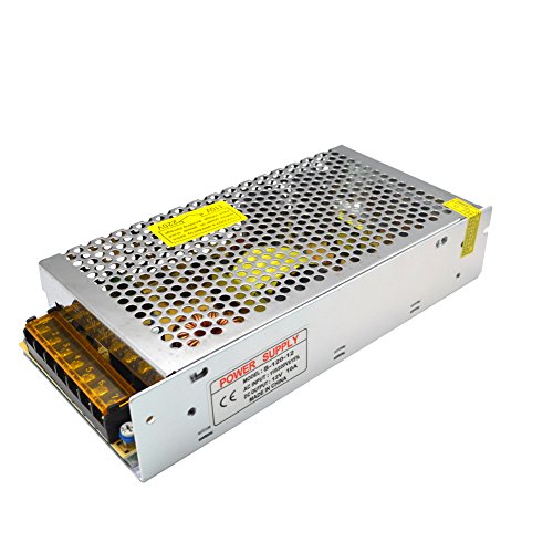 Padarsey 110/220V to DC 12V 10A 120W Switch Power Supply Driver Power Transformer for CCTV Camera Security System LED Strip Light(12V 10A)3