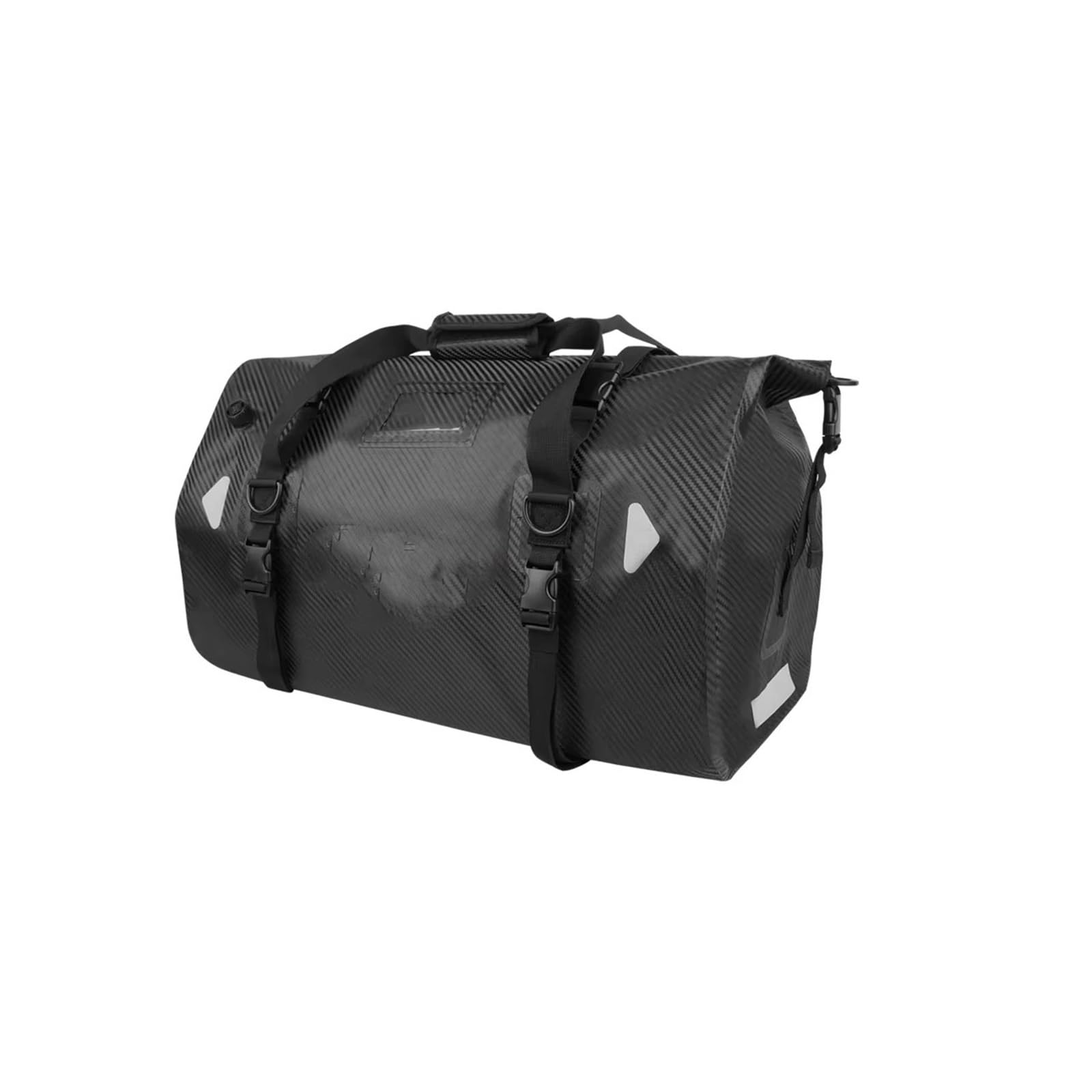 Borsa Bagagli Borsa Impermeabile Moto 50 Litri Coda Riflettente Campeggio Canottaggio Equitazione Pesca Bagagli All'aperto