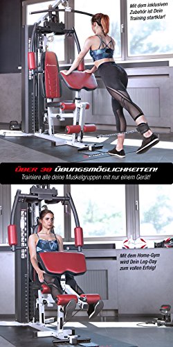 Sportstech Einzigartig Premium Kraftstation HGX100/HGX200 für unzählige Trainingsvarianten Multifunktions-Homegym mit… – Bild 5