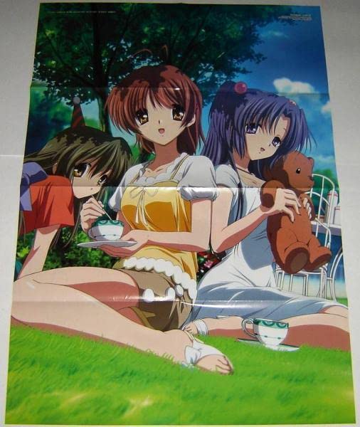 CLANNAD B2 番宣 ポスター クラナド CLANNAD ポスター 4枚組 B2サイズ key アニメ ゲーム