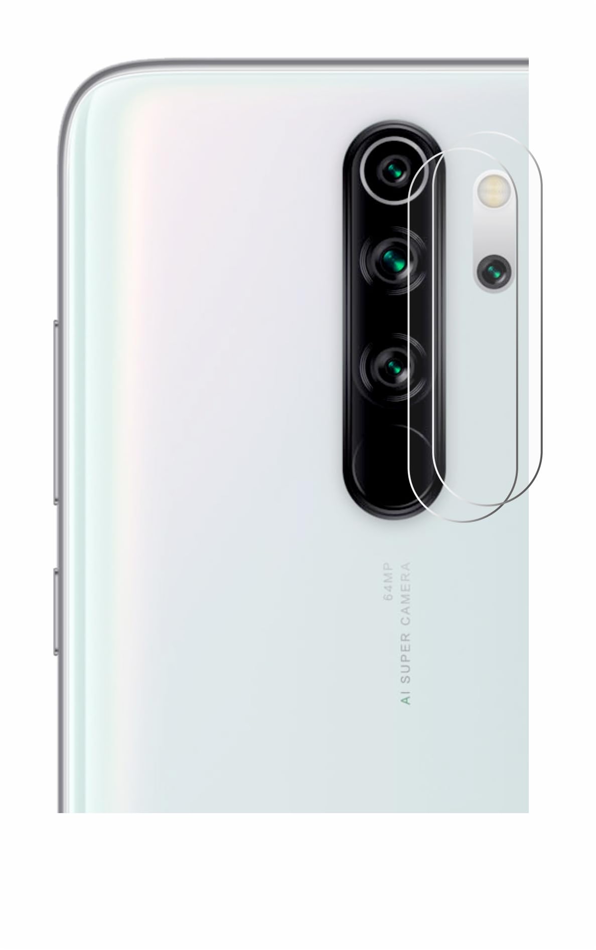 brotect Pellicola Protettiva per Xiaomi Redmi Note 8 Pro (SOLO Fotocamera) Protezione Schermo (2 Pezzi) [Trasparente, Anti-Impronte