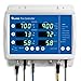 Bluelab Pro Controller Wi-Fi Fully Automated 24/7 Digital Monitor for Hydroponics Multi-Nutrient & pH Dosing with EC Temperature Probe and Edenic Remote Monitoring Essential for Agriculture