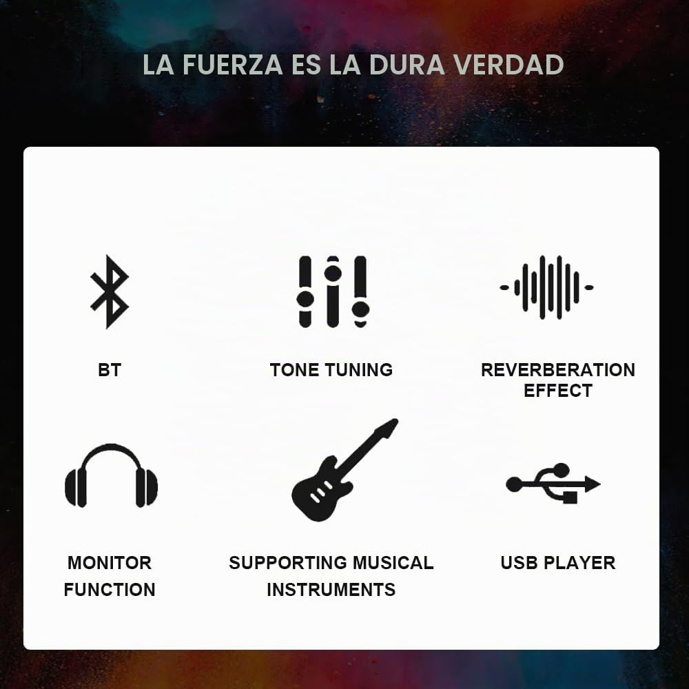 Mezclador de DJ de 4 canales M4 (rojo), mezclador de audio con Bluetooth y USB, crossfader, ecualizador de 3 bandas, control de ganancia y función de monitor de señal, tablero de sonido