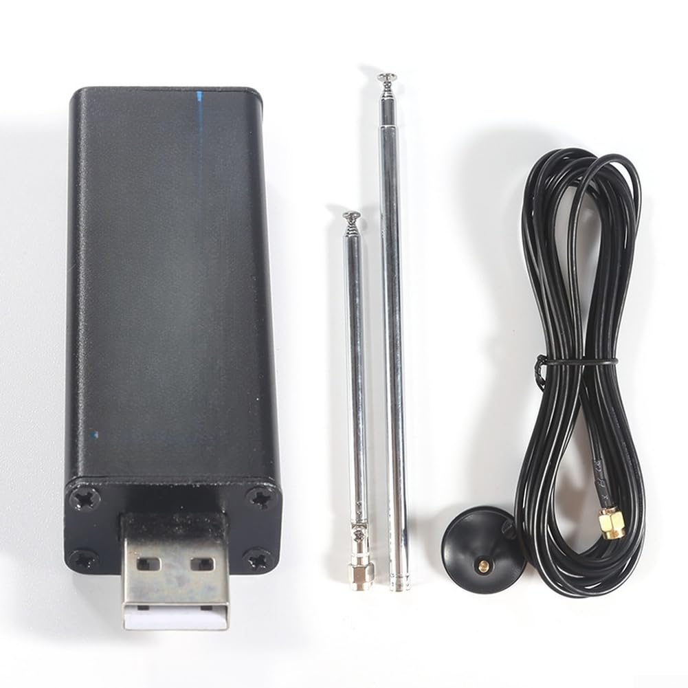 Para sintonizador USB RTL-SDR 100 KHz-1766 MHz TCXO 1PPM para RTL-SDR