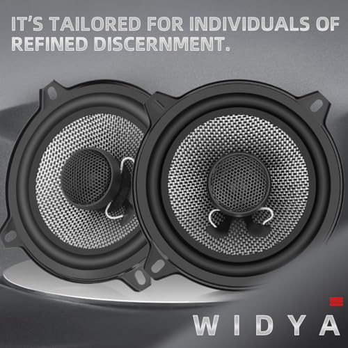 Image of 5.25-Inch Car Coaxial Speaker Carbon Fiber Cone Bowl 2-Way Full Frequency High Fidelity Audio 300W Peak Power 4 Ohms Professional High-End Stereo Surround Sound (2-Speakers)