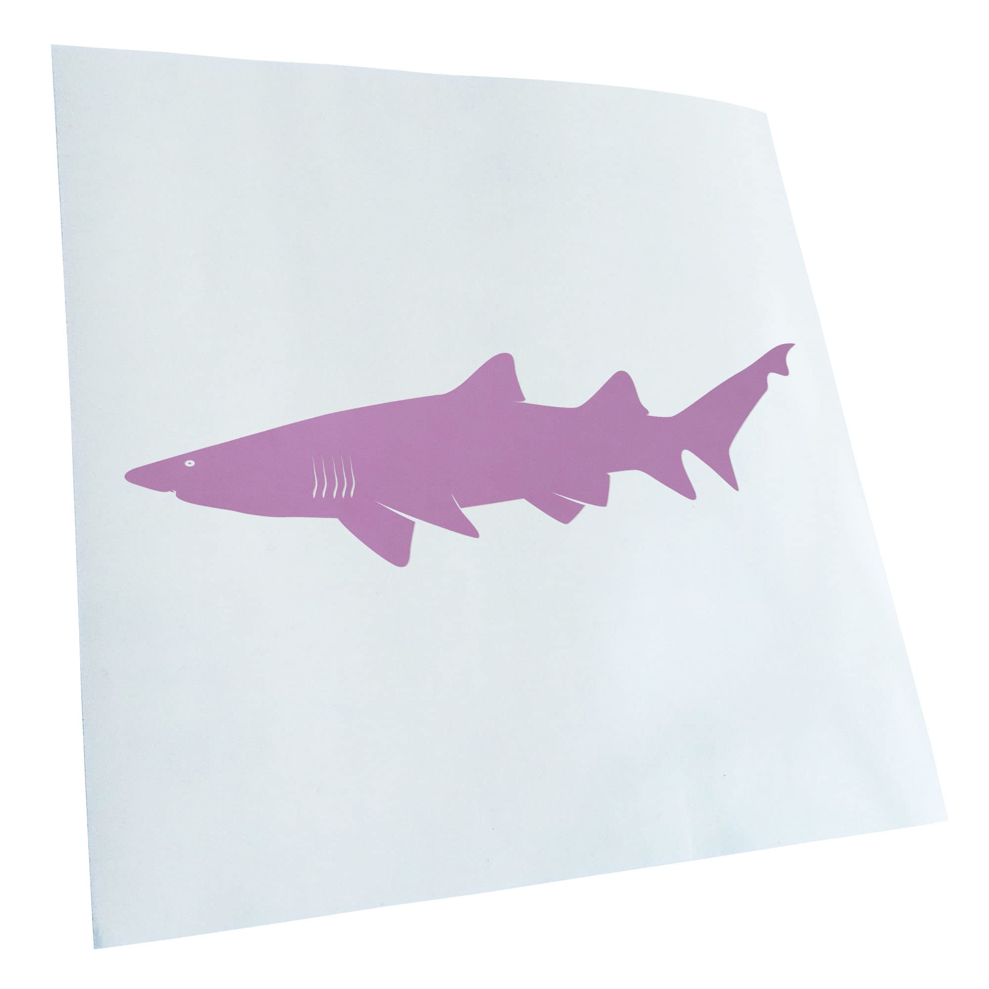Kiwistar - Car Sticker - Shark Predator Fish Profile for Car, Laptop, Bike, Truck, Motorcycle Multicolor JDM Decal Racing