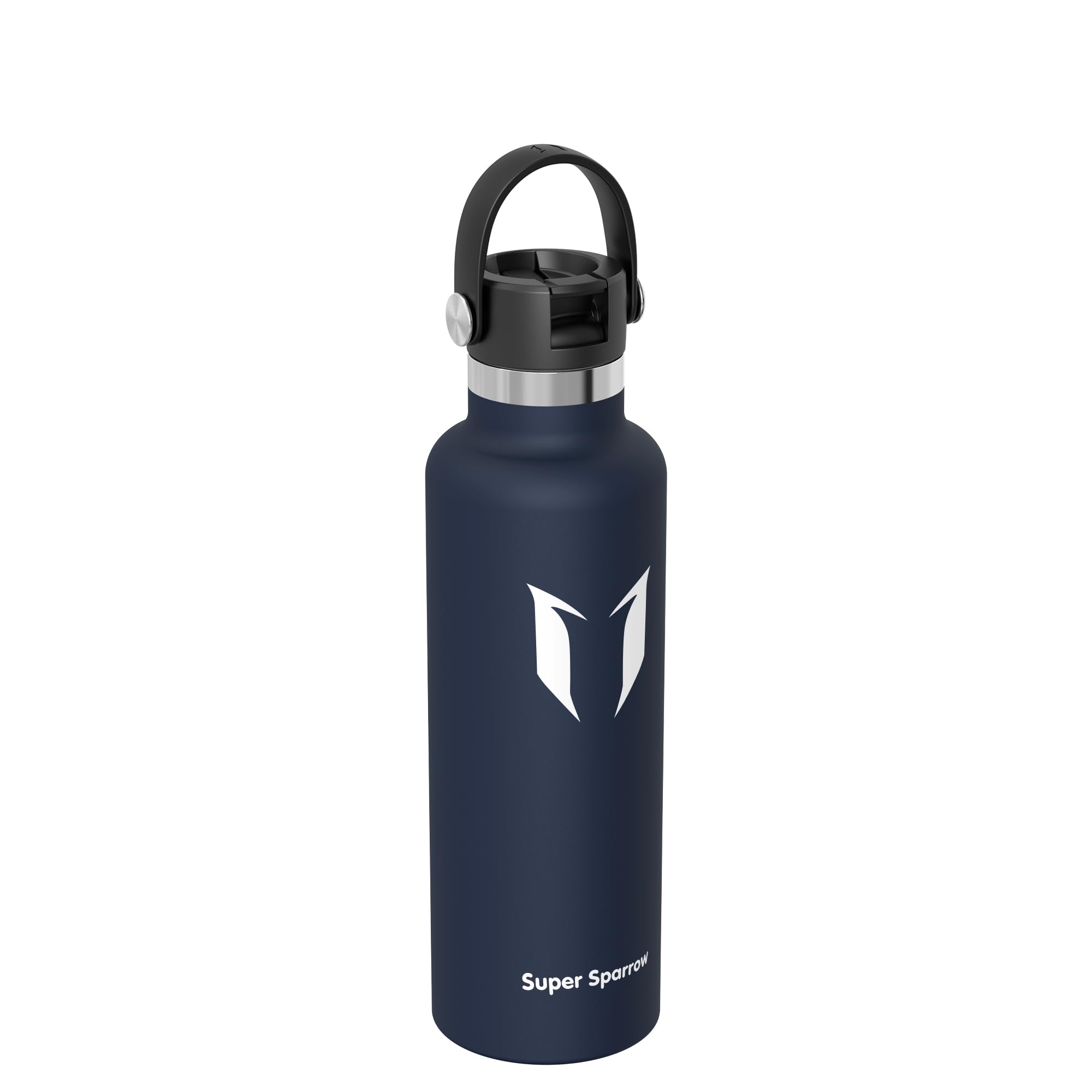 Super Sparrow Borraccia Termica, Acciaio Inox Bottiglia Termica - 350ml, 500ml, 750ml, 1L, 1.2L - Senza BPA Borracce, Borraccia Bambini per Scuola, Sport, Campeggio, Yoga, Palestra, Ciclismo