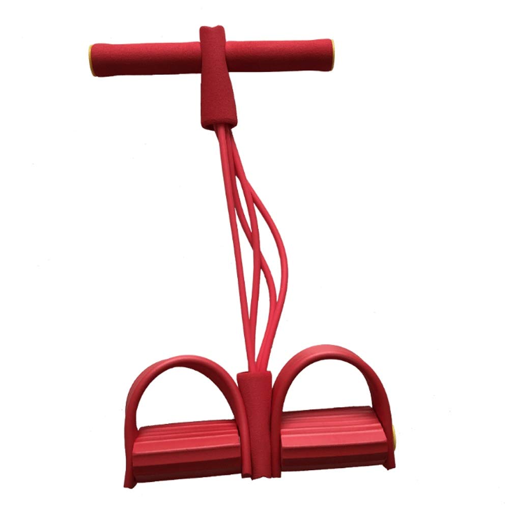 Hdcwz Multifunction Convenient Fitness Resistance Band Pull Rope Pedal Men and Women Fitness Equipment Foot Rally Home Use Motion Pedal