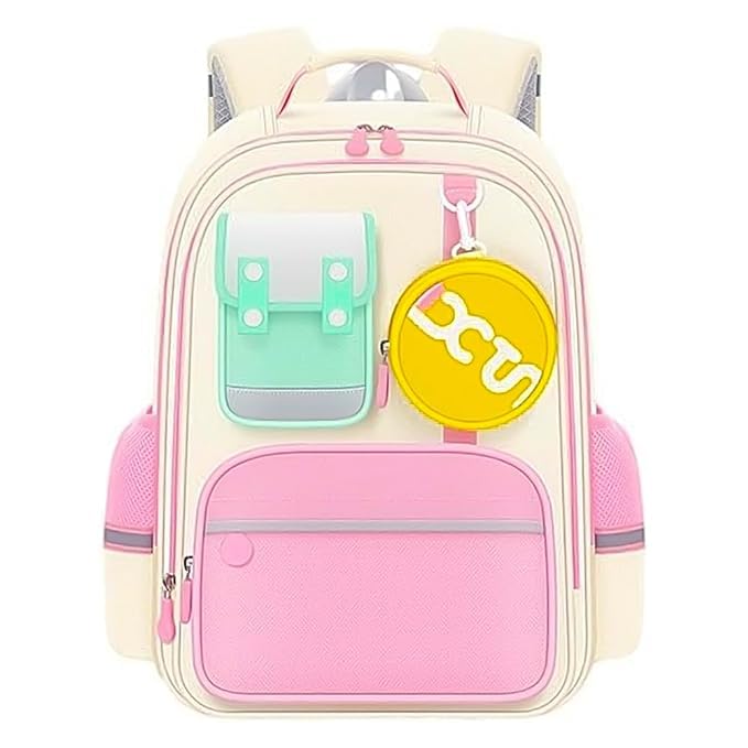 StarAndDaisy Kids Back Pack For Boys & Girls, Ultralight & Stylish Waterproof School/Travel/Picnic Bags for Children Wide Shoulder Strap, Multiple Pockets, Waist Belt-picture-34