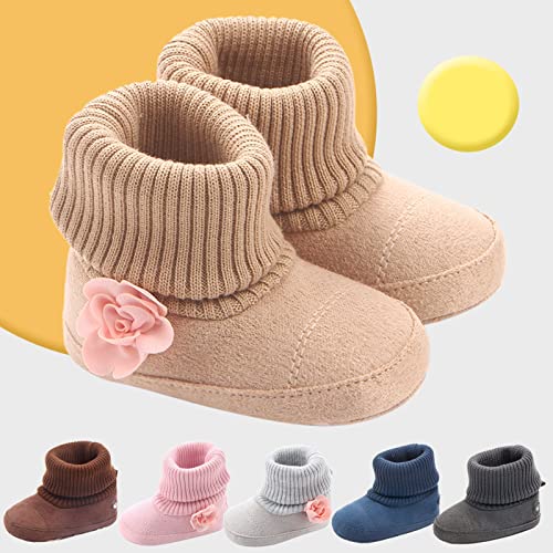 Toddler Boys Girls House Slippers Microfleece ?ining Cozy Household Sock Shoes Thicken Non-slip Warming Shoes2