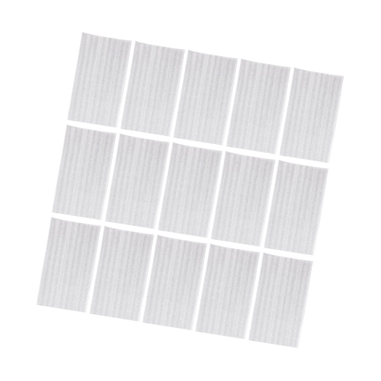 Baluue 15pcs Hair Dyeing Isolation Paper Hair Highlighting Seperating Sheets for Barber Salon Reusable Practical