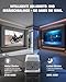 Smart Beamer【Google TV/Offizielle App】 VOPLLS Beamer 4K Heimkino 2000ANSI mit Autofokus ＆ Trapezkorrektur WiFi6 Bluetooth, Projektor mit Dolby Audio/HDR10+ Outdoor Projector für Handy