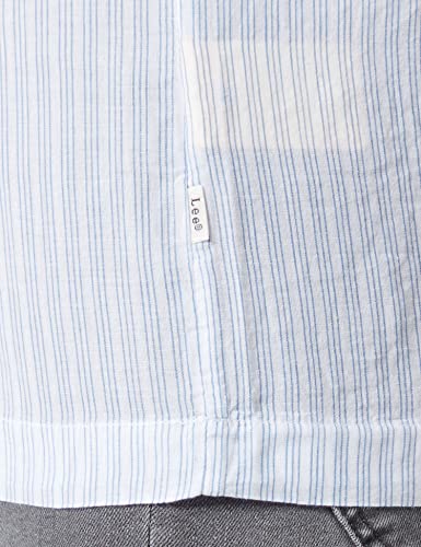 Lee Relaxed Blouse Camicia, Bianco, L Donna