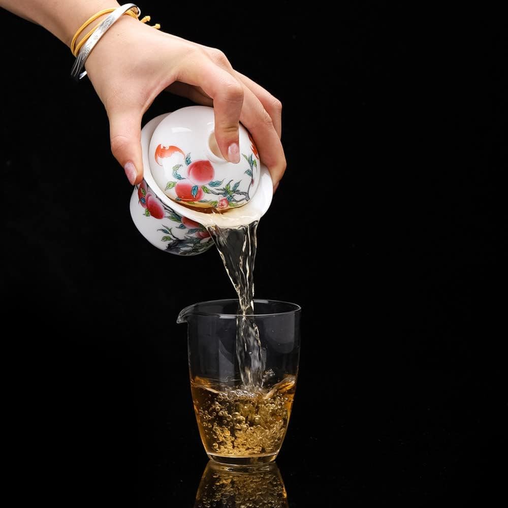 Amazon.co.jp: 中国の蓋碗、カンフー茶碗、 中国の伝統的な