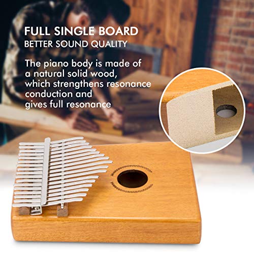 Kalimba 17 Clés Pouce Piano,17 Touches Mbira Thumb Piano,Instrument de musique portable,Ensemble de Piano à Pouce en… - Les Beatles, Paul McCartney, John Lennon, RIngo Starr, George Harrison Kalimba 17 Clés Pouce Piano,17 Touches Mbira Thumb Piano,Instrument de musique portable,Ensemble de Piano à Pouce en… – Image 5