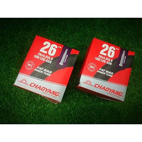 MARLINFat Bike Tube (26x4.0 and 26x4.9) - 2 Pieces - Chaoyang