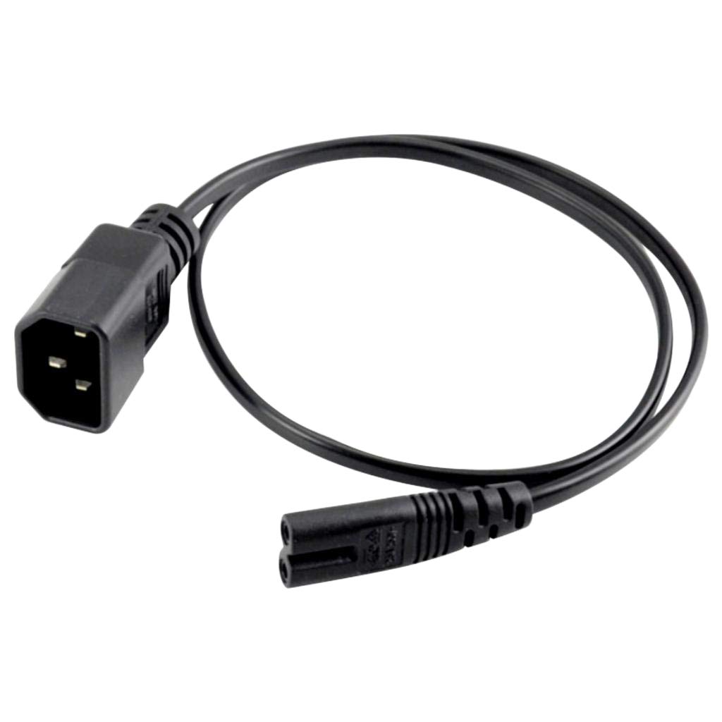 10 set di IEC 320 C14 a C7 cavo di prolunga di alimentazione CA per monitor PC PDU UPS DMX